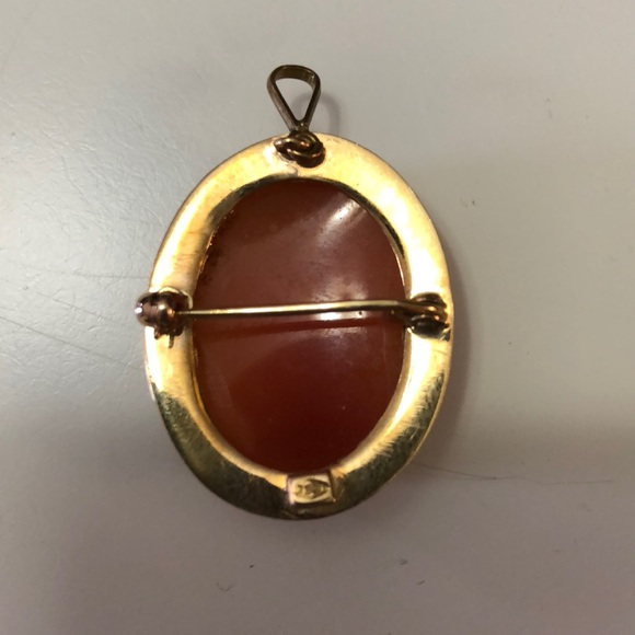 14kt gold cameo vintage - Picture 3 of 5